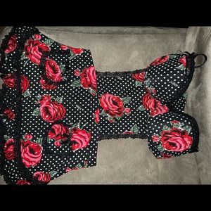 XOXO lingerie outfit